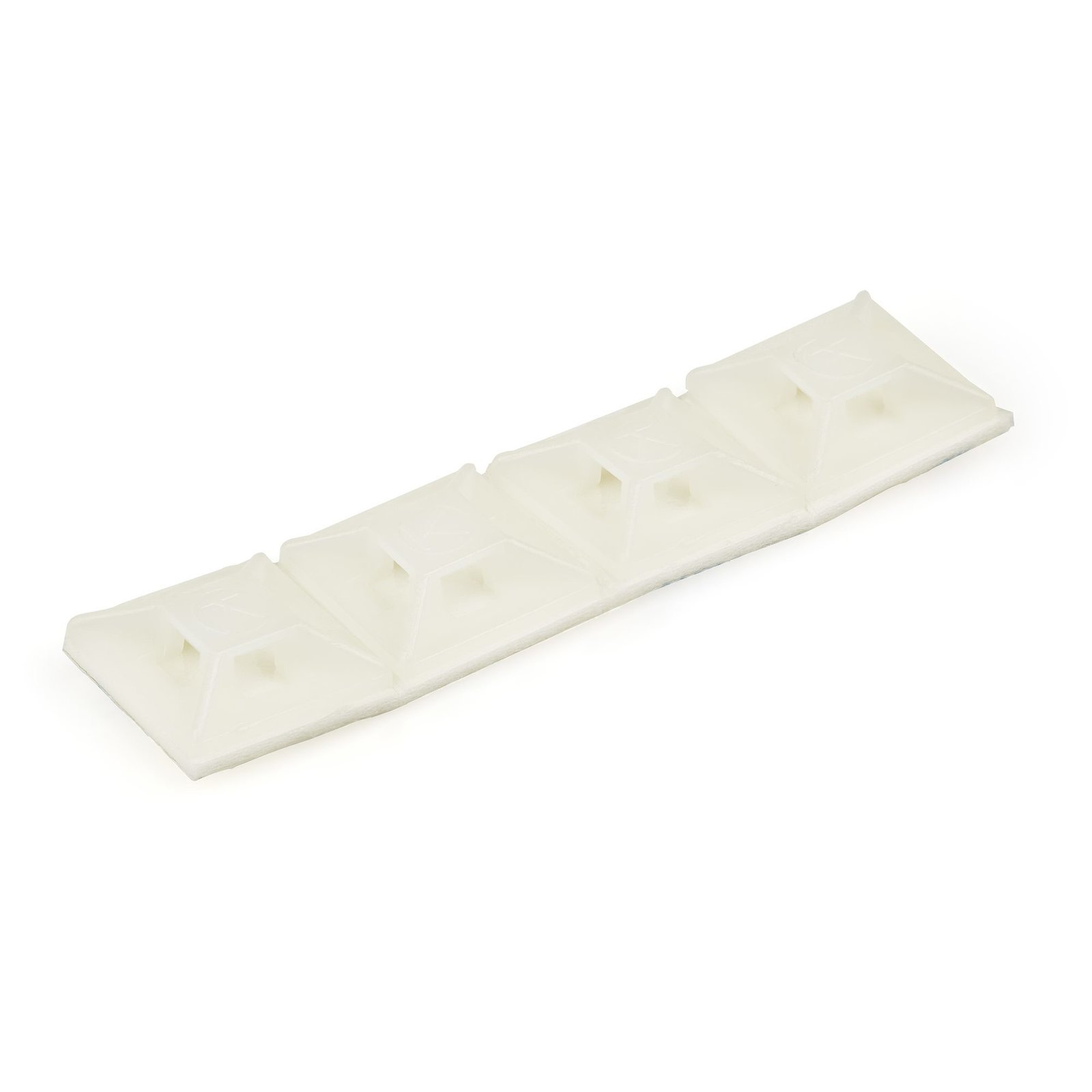 StarTech.com 100 Pack Cable Tie Mounts with Adhesive Tape for 0.13 in. (3.2 mm) Wide Ties - STA-CBMCTM1