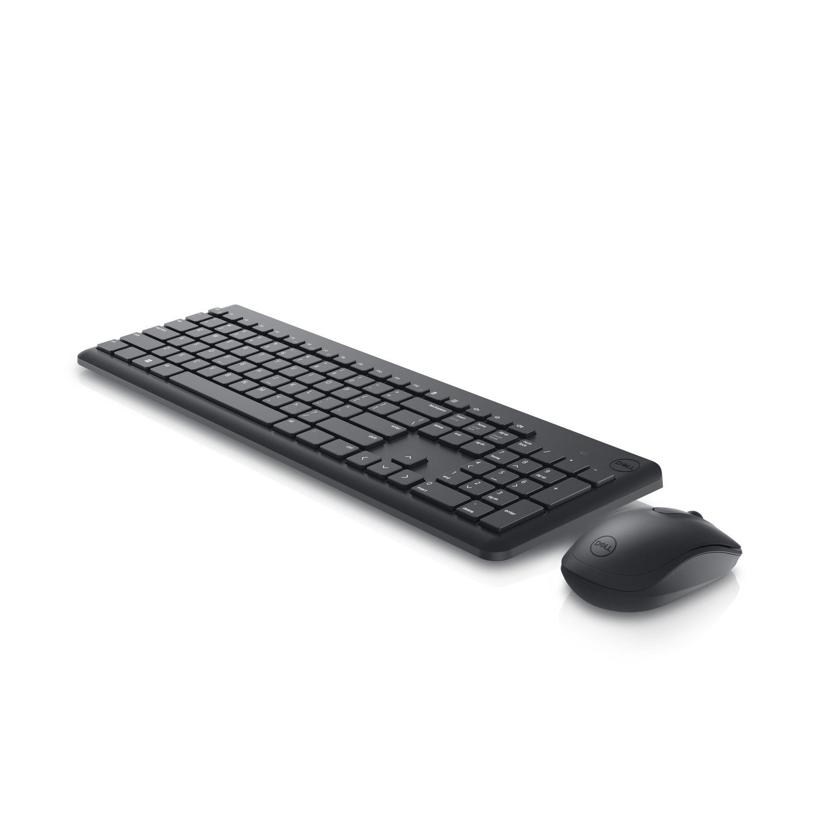 DELL KM3322W keyboard Mouse included Office RF Wireless US English Black KM3322W-R-US