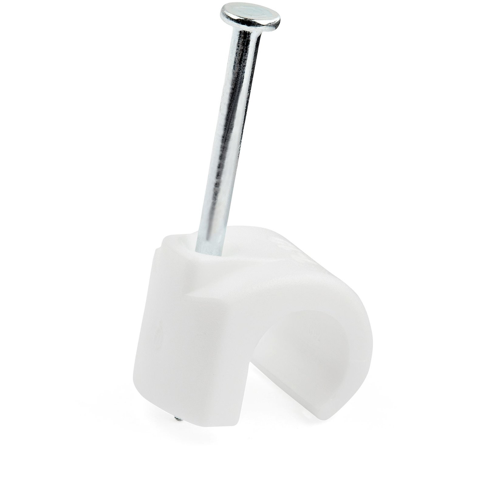 StarTech.com 100 Pack Large Cable Clips with Nail - Reusable - Nail-in Clamps - Wire Holding - STA-CBMNMCC3