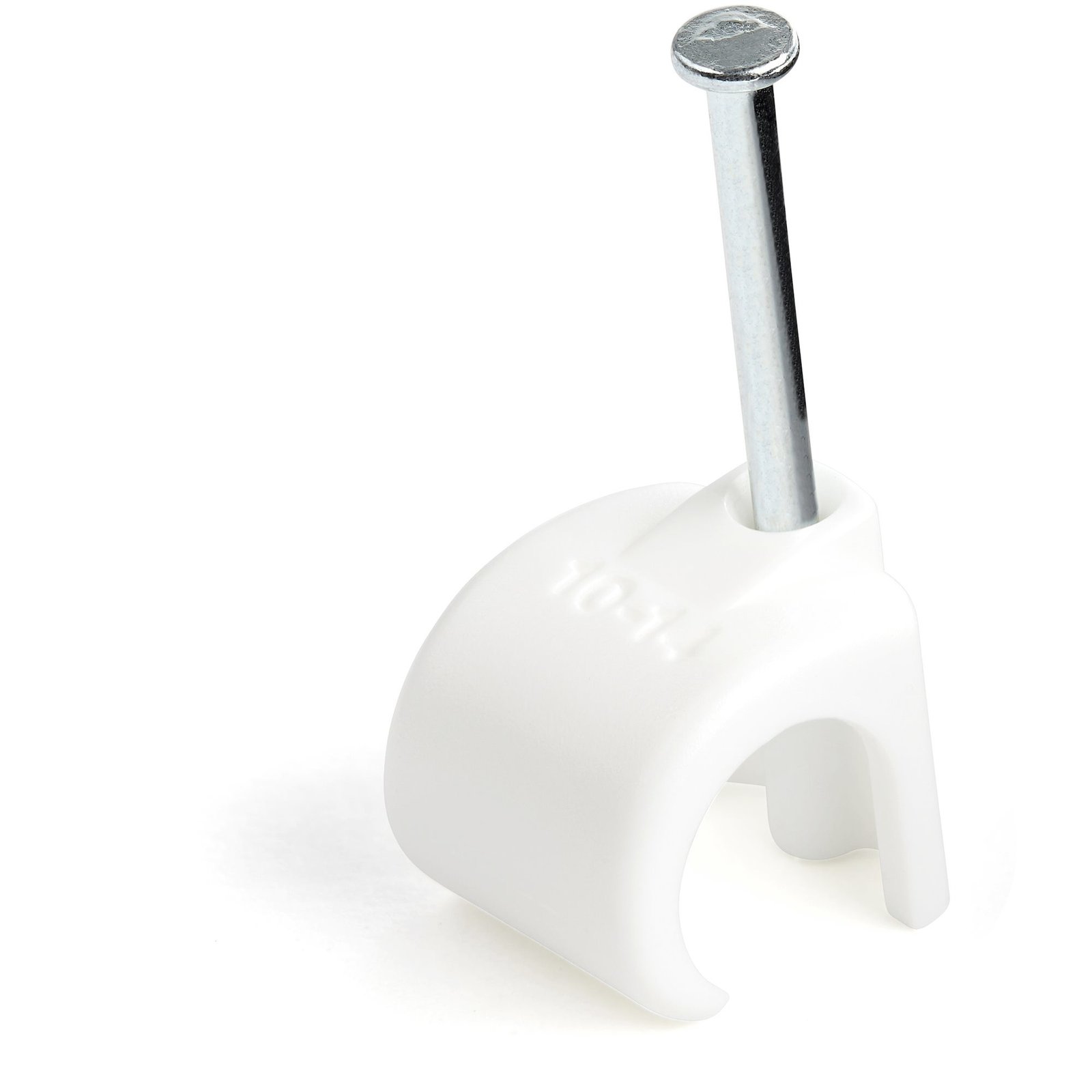 StarTech.com 100 Pack Extra Large Cable Clips with Nail - Reusable - Nail-in Clamps - Wire Holding STA-CBMNMCC4