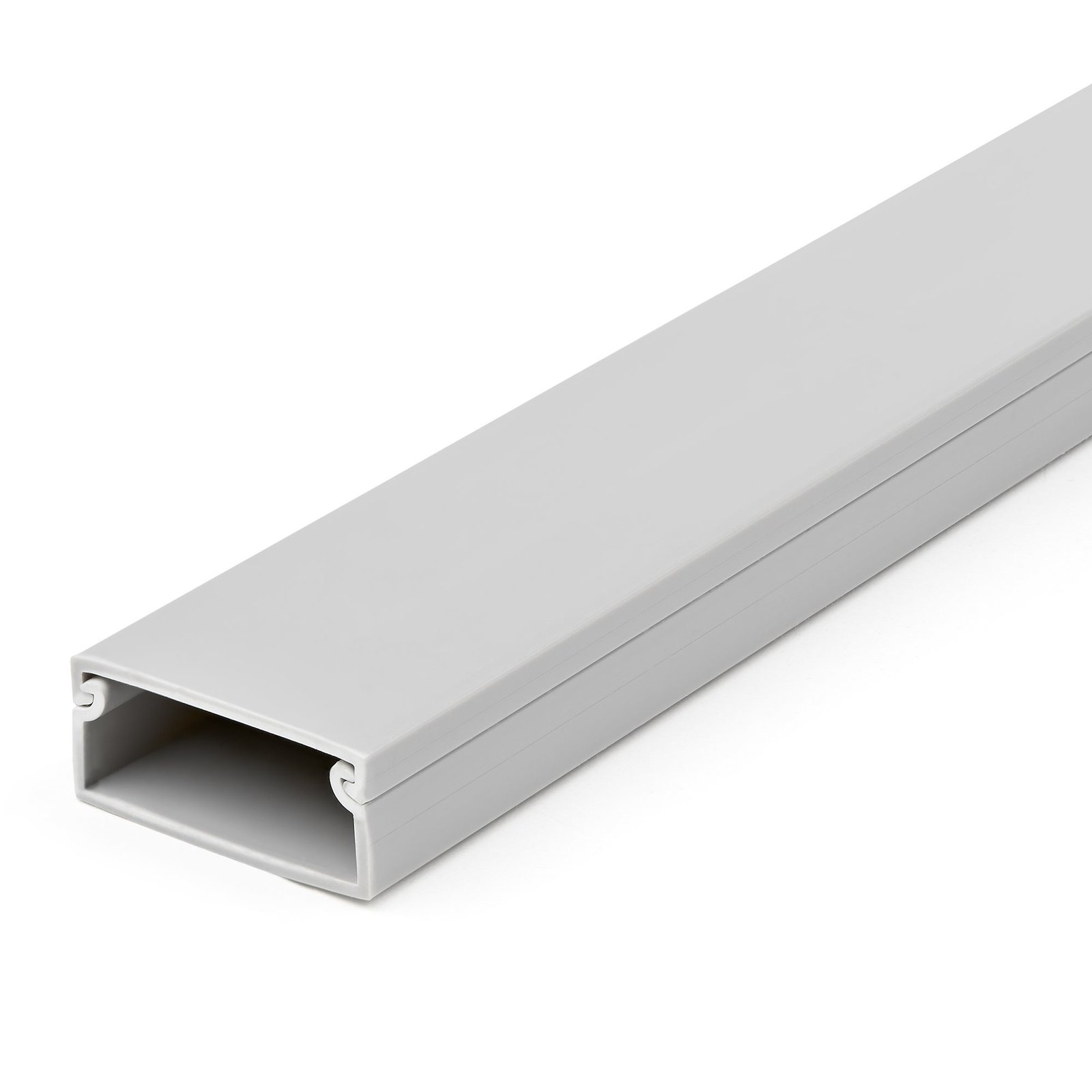 StarTech.com Solid Cable Management Raceway with Cover, 1-1/2"(38mm)W x 5/8"(16mm)H - 6.5ft(2m) STA-CBMWD3816