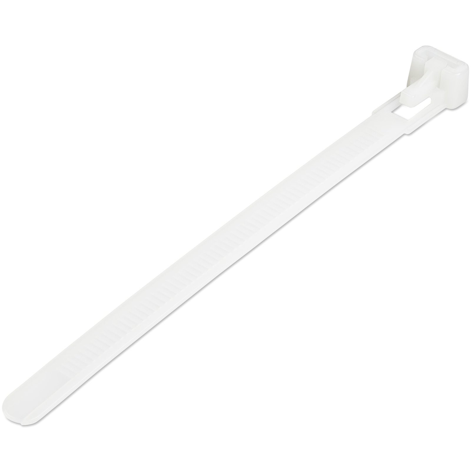 StarTech.com 5"(12cm) Reusable Cable Ties - 1/4"(7mm) wide, 1-1/8"(30mm) Bundle Dia. 50lb(22kg) STA-CBMZTRB5