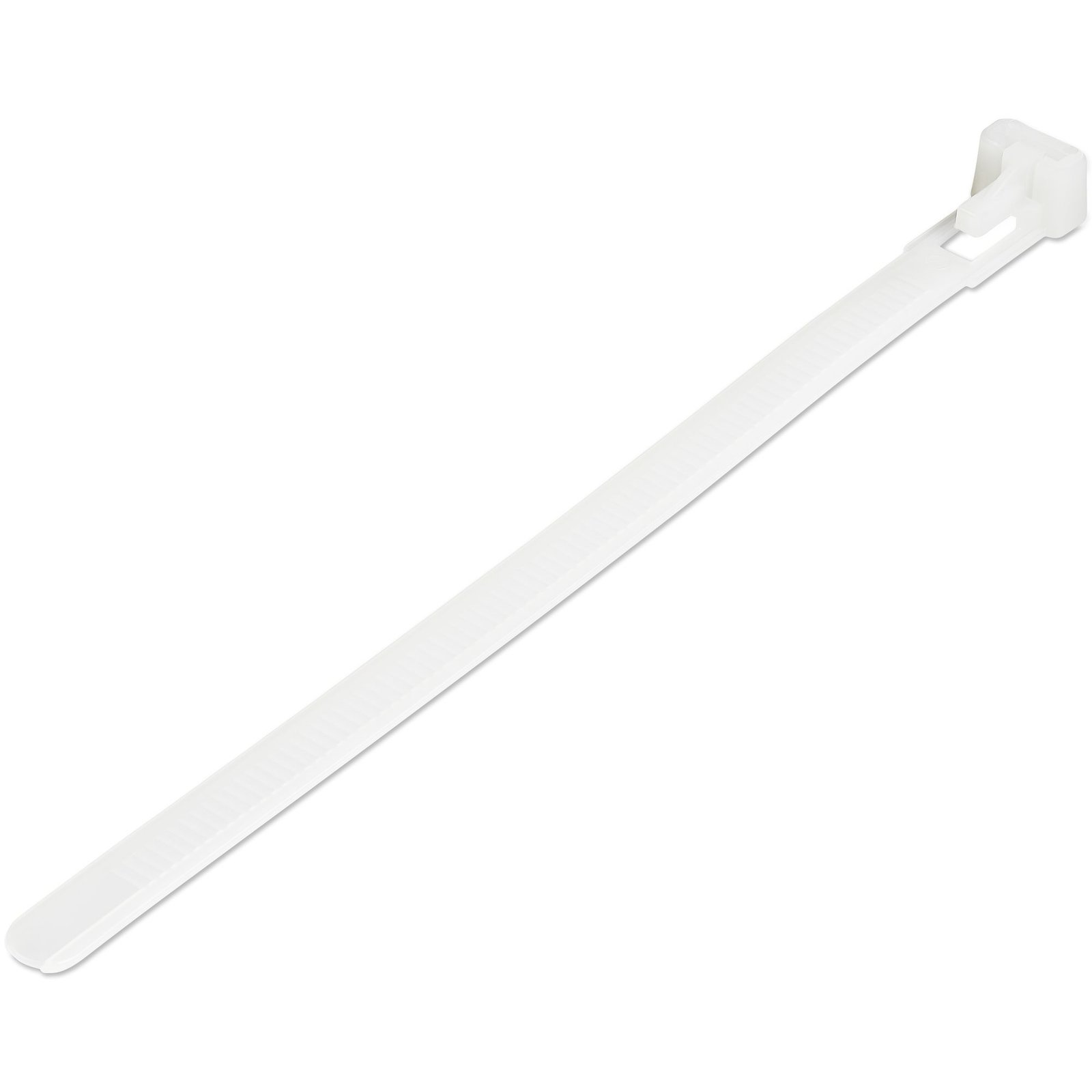 StarTech.com 6"(15cm) Reusable Cable Ties - 1/4"(7mm) wide, 1-3/8"(35mm) Bundle Dia. 50lb(22kg) STA-CBMZTRB6