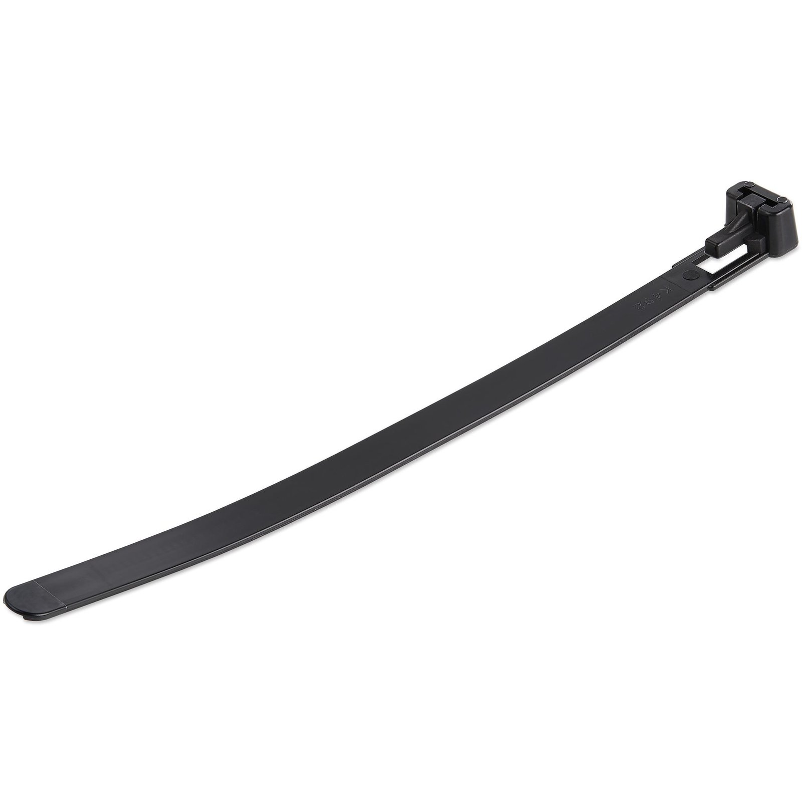 StarTech.com 6"(15cm) Reusable Cable Ties - 1/4"(7mm) wide, 1-3/8"(35mm) Bundle Dia. 50lb(22kg) STA-CBMZTRB6BK