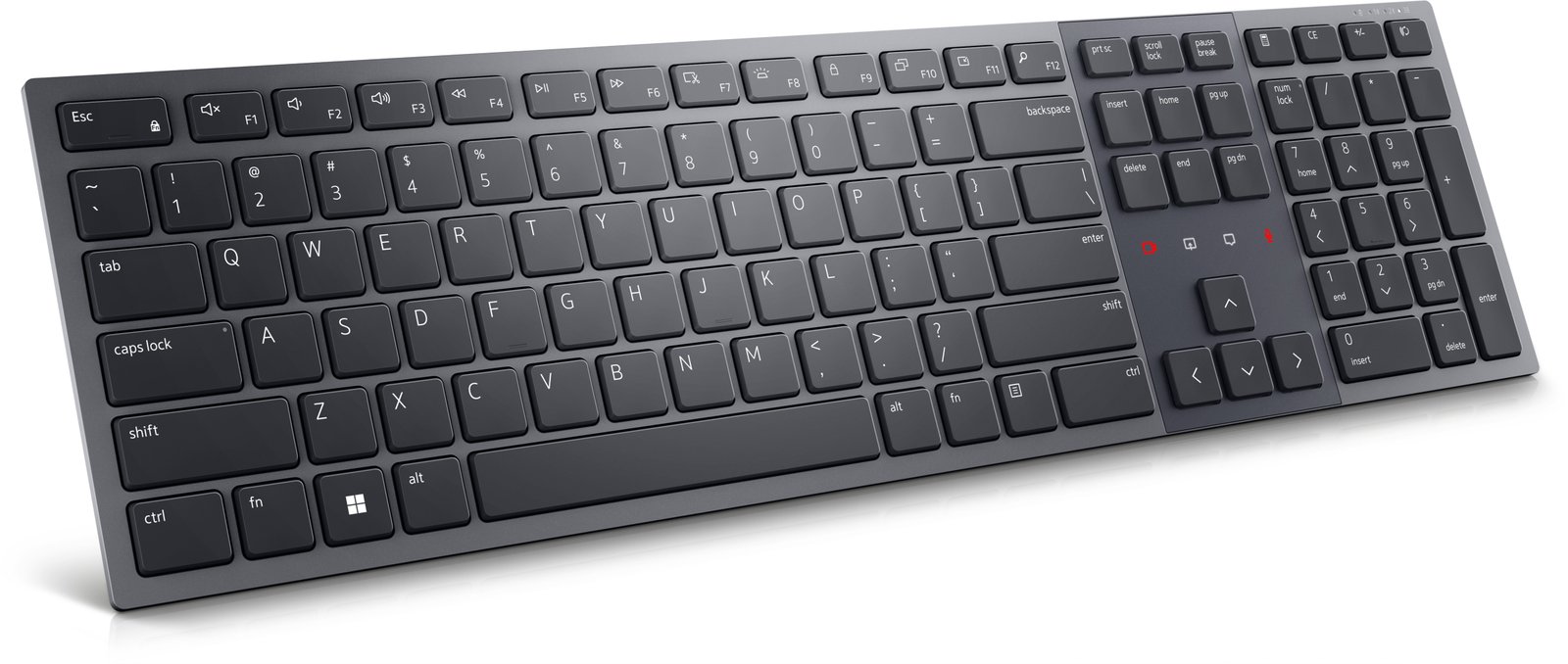 DELL KB900 keyboard Office RF Wireless Graphite KB900-GR-US