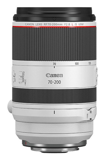 CANON USA RF 70-200mm f2.8 L IS USM MILC Telephoto lens Black, White CNC-3792C002
