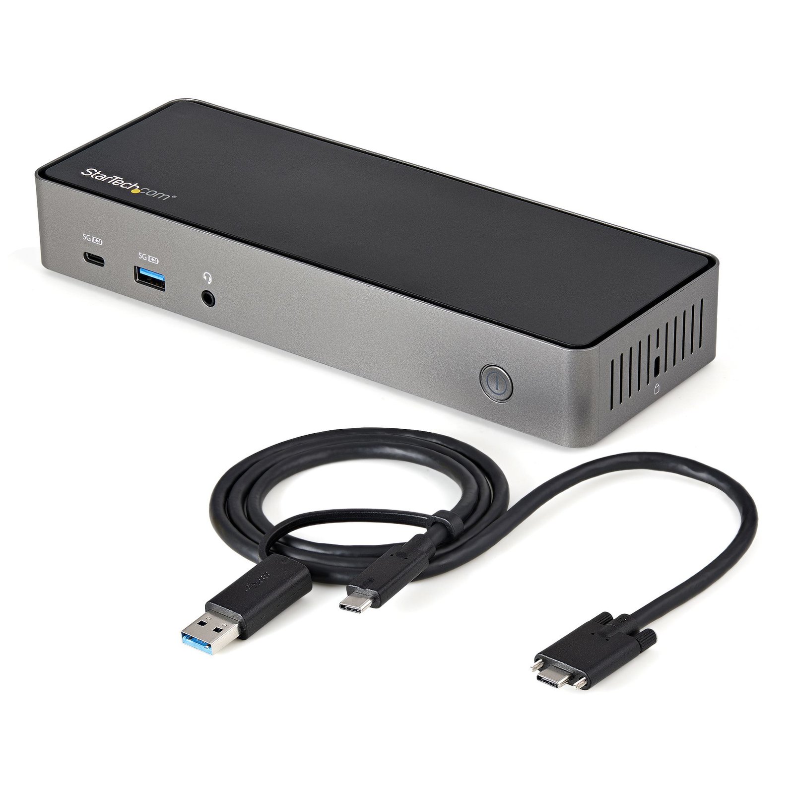 StarTech.com USB-C & USB-A Dock - Hybrid Universal Triple Monitor Laptop Docking Station w/ STA-DK31C3HDPD
