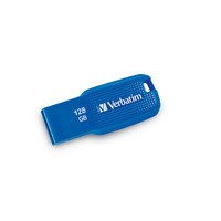 VERBATIM AMERICAS LLC Ergo USB flash drive 128 GB Type-A 3.2 Gen 1 (3.1 Blue VBM-70880