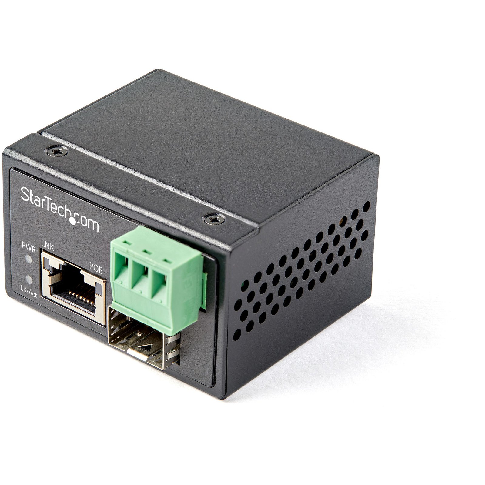 StarTech.com PoE+ Industrial Fiber to Ethernet Media Converter 30W - SFP RJ45 - STA-IMC1GSFP30W
