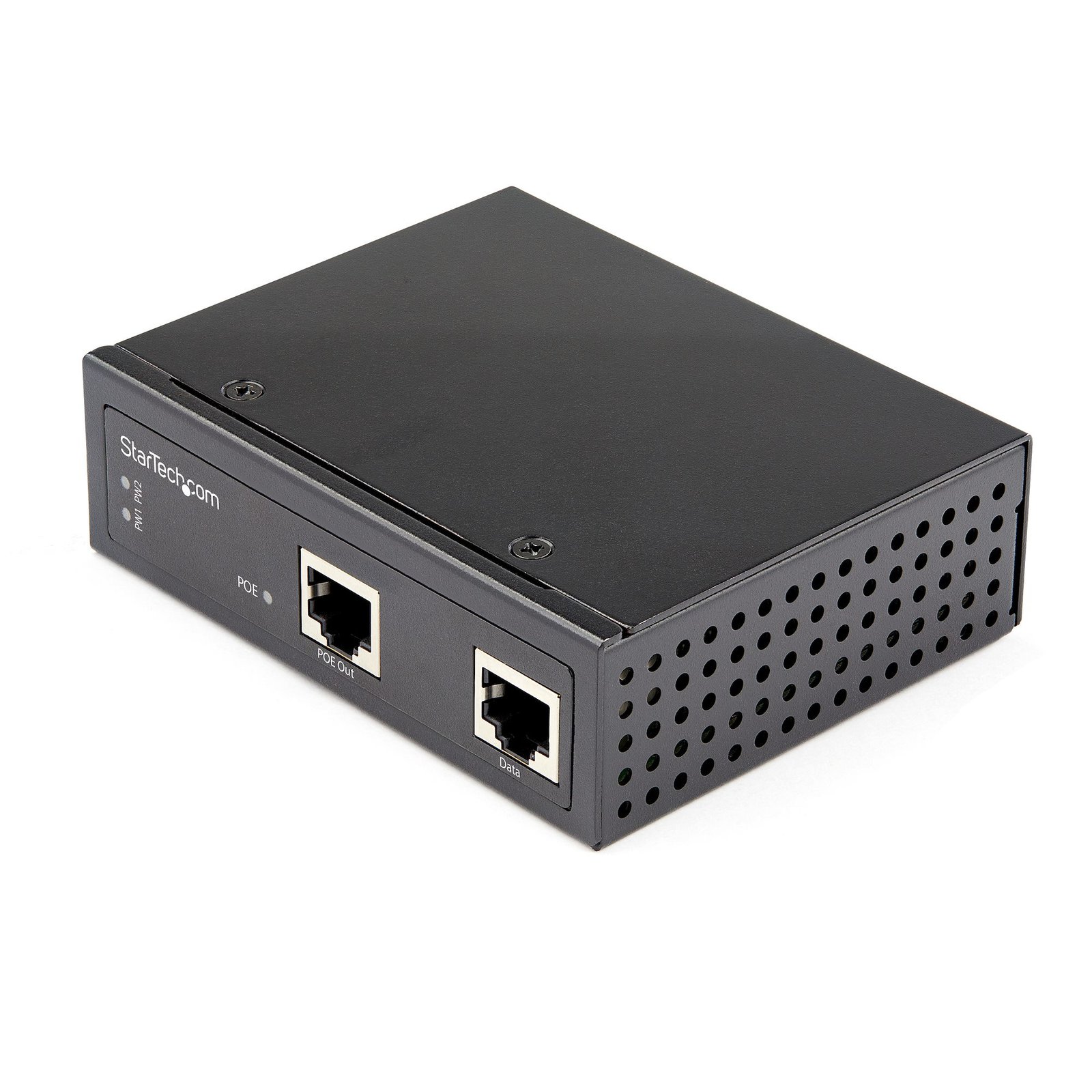 StarTech.com Industrial Gigabit PoE Injector - High Speed/High Power 90W - 802.3bt 52V-56VDC DIN STA-POEINJ1G90W