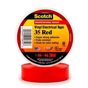 3M DISPLAY MATERIALS AND SYSTE 35-RED-3/4 3MS-35-3/4X66FT-RD