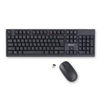 VERBATIM AMERICAS LLC 70724 keyboard Mouse included RF Wireless Black VBM-70724