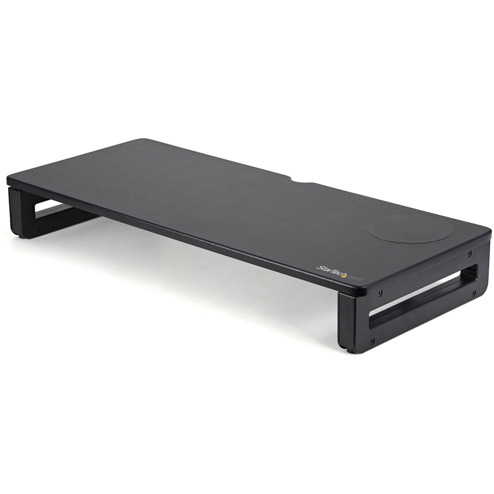 StarTech.com Monitor Riser Stand with Wireless Charging Pad - 15W Qi Charger (Fast Charge) - Height STA-MONSTADQI