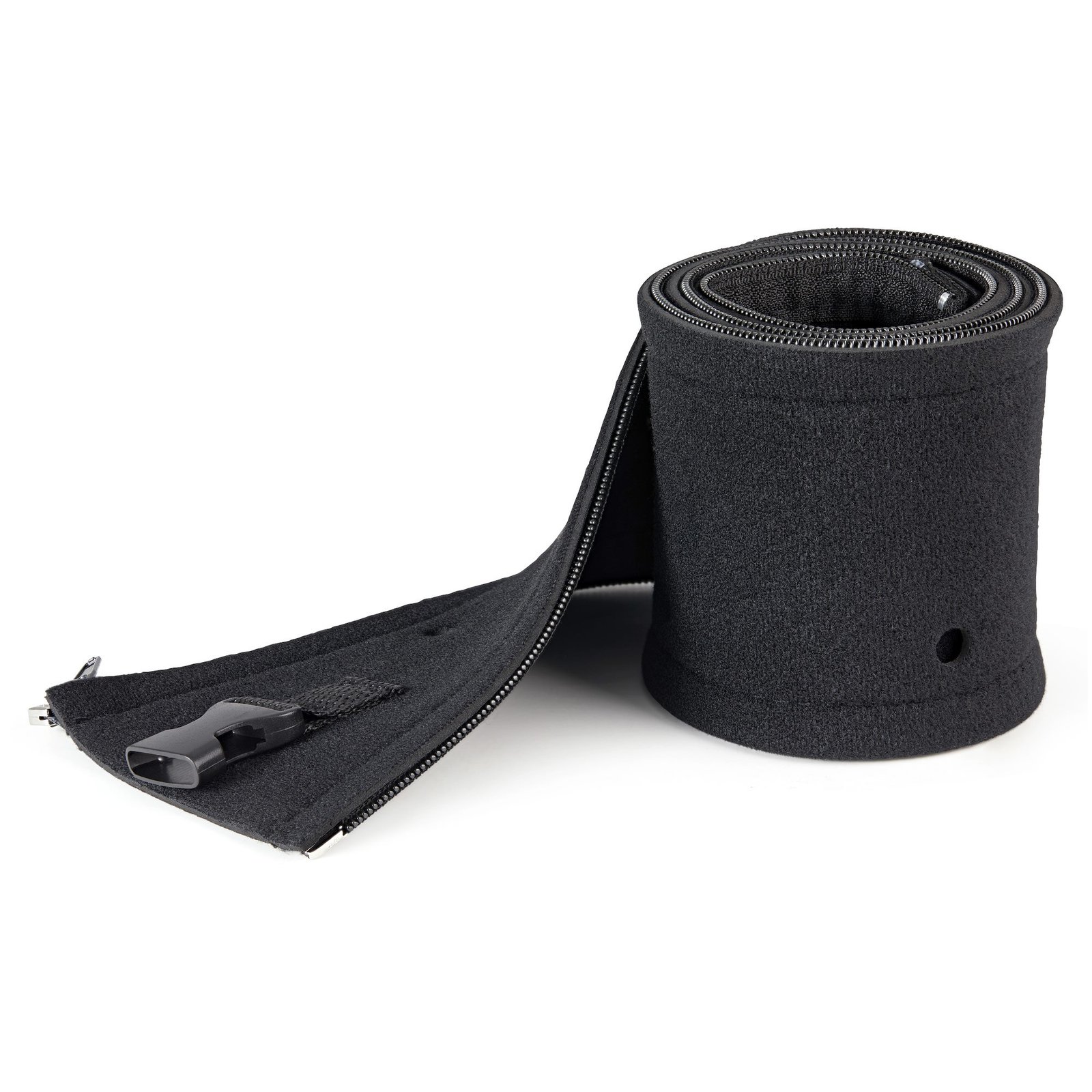 StarTech.com 40" (1m) Neoprene Cable Management Sleeve with Zipper & Buckle - 1.2" (3cm) Diameter - STA-WKSTNCMZP