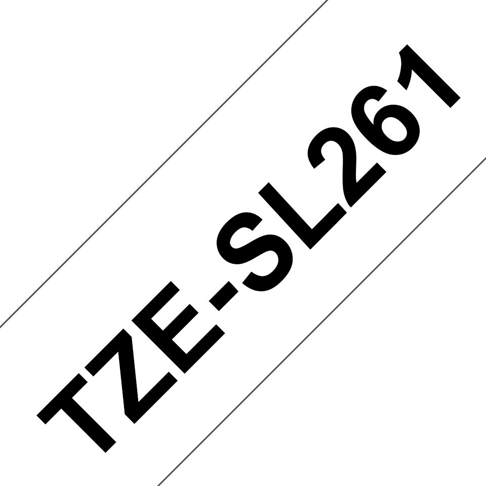 BROTHER INTERNATIONAL CORPORAT TZE-SL261 label-making tape Black on white BMS-TZESL261