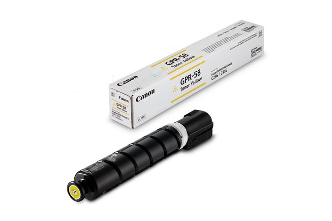 Canon GPR-58 toner cartridge 1 pc(s) Original Yellow CNM-2185C003AA