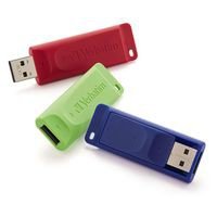 VERBATIM AMERICAS LLC 16GB Store 'n' Go USB flash drive Type-A 2.0 Blue, Green, Red VBM-99122
