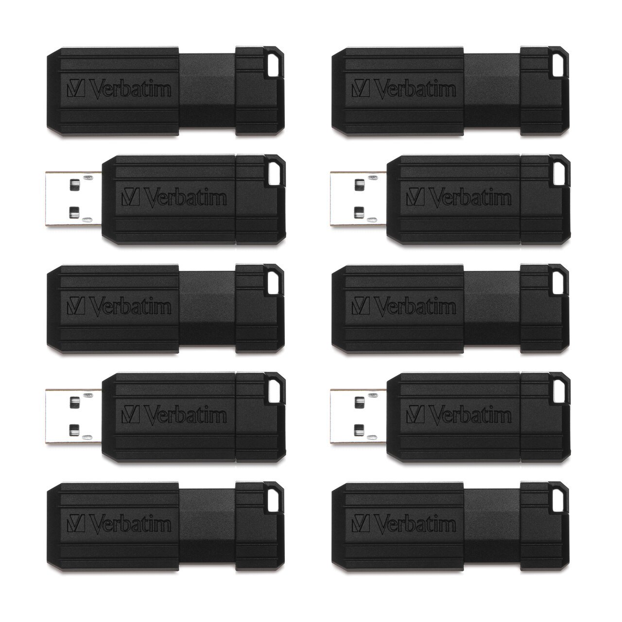 VERBATIM AMERICAS LLC 70901 USB flash drive 64 GB Type-A 2.0 Black VBM-70901