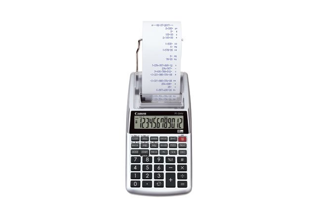 CANON INKJET P1-DHV-3 calculator Desktop Printing Silver CNC-2203C001