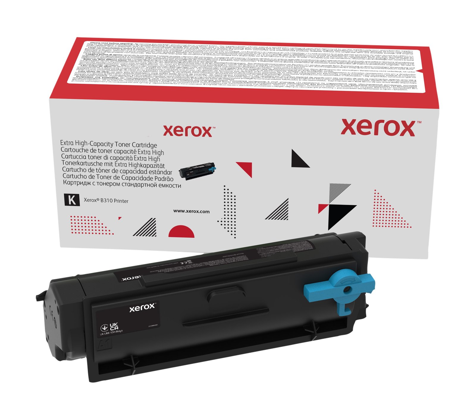 Xerox Genuine ® B305 Multifunction Printer/B310 Printer/B315 Printer Black Extra High capacity XER-006R04378