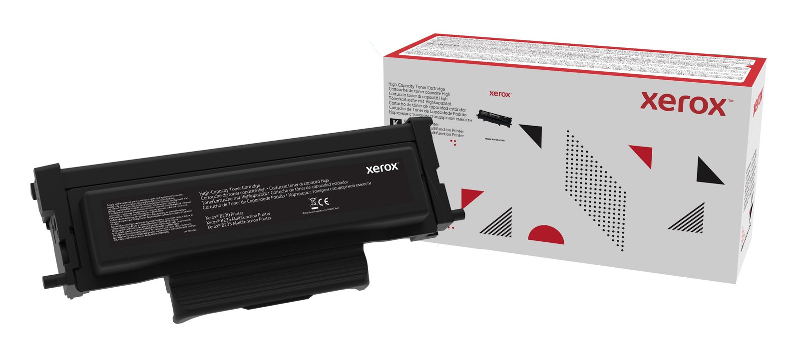 Xerox Genuine ® B225 Multifunction Printer/B230 Printer/B235 Printer Black High capacity Toner XER-006R04400