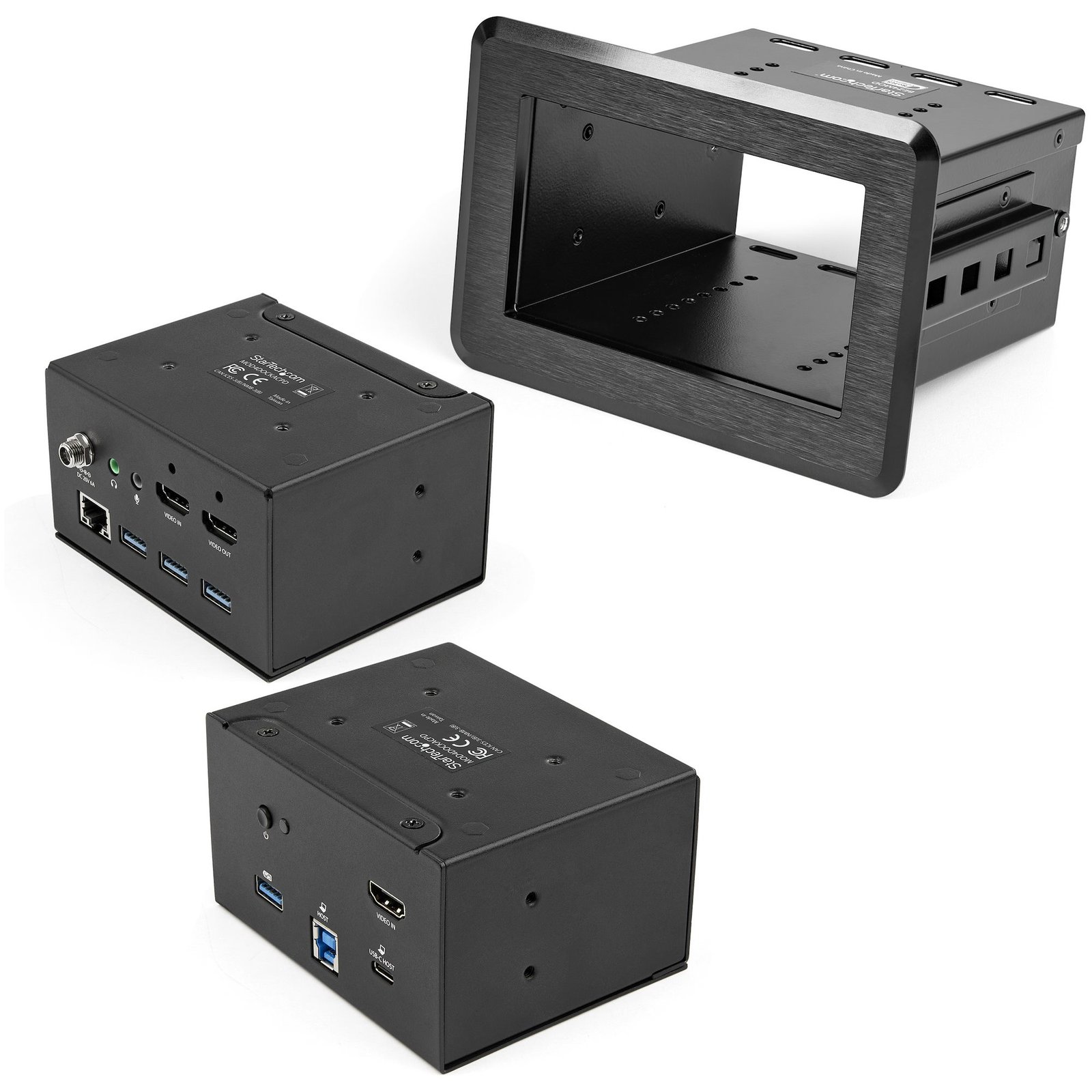 StarTech.com Conference Room Docking Station - Universal Laptop Dock - 4K HDMI, 60W Power Delivery, STA-KITBZDOCK