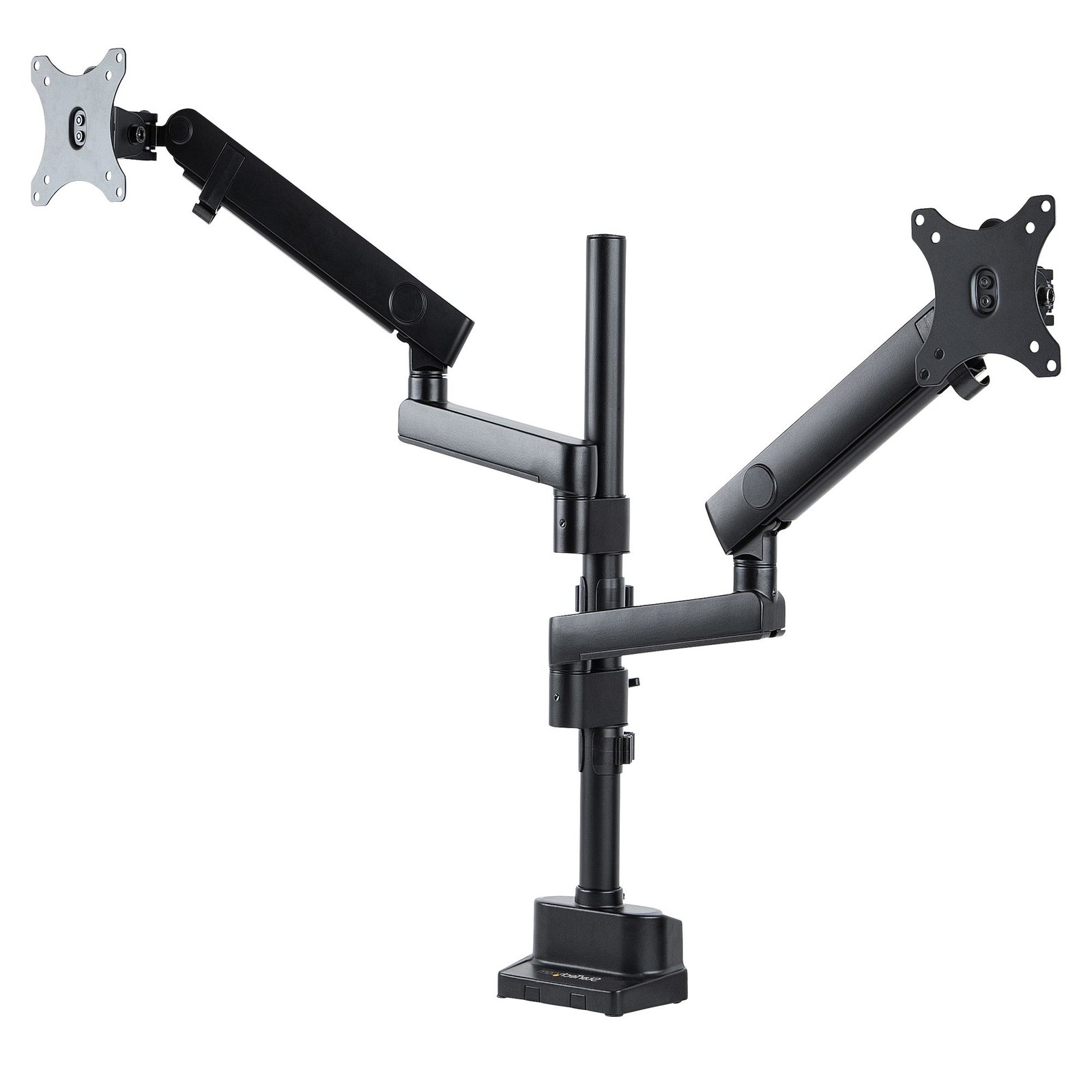 StarTech.com Desk Mount Dual Monitor Arm, Full Motion for 2x VESA Displays up to 32" (17.6lb/8kg), STA-ARMDUALPIVOT