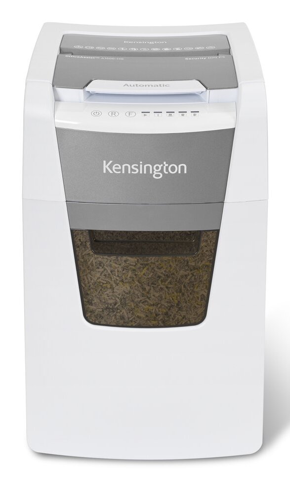 KENSINGTON COMPUTER OfficeAssist A1500 paper shredder Micro-cut shredding 55 dB Grey, White KEN-K52050AM