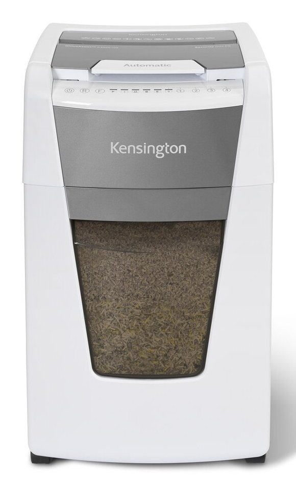 KENSINGTON COMPUTER OfficeAssist A3000 paper shredder Micro-cut shredding 55 dB Grey, White KEN-K52051AM