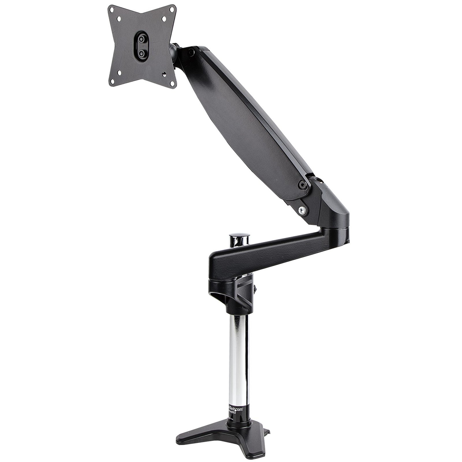 StarTech.com Desk Mount Monitor Arm for Single VESA Display up to 32" or 49" Ultrawide (17.6lb/8kg) STA-ARMPIVOTE2