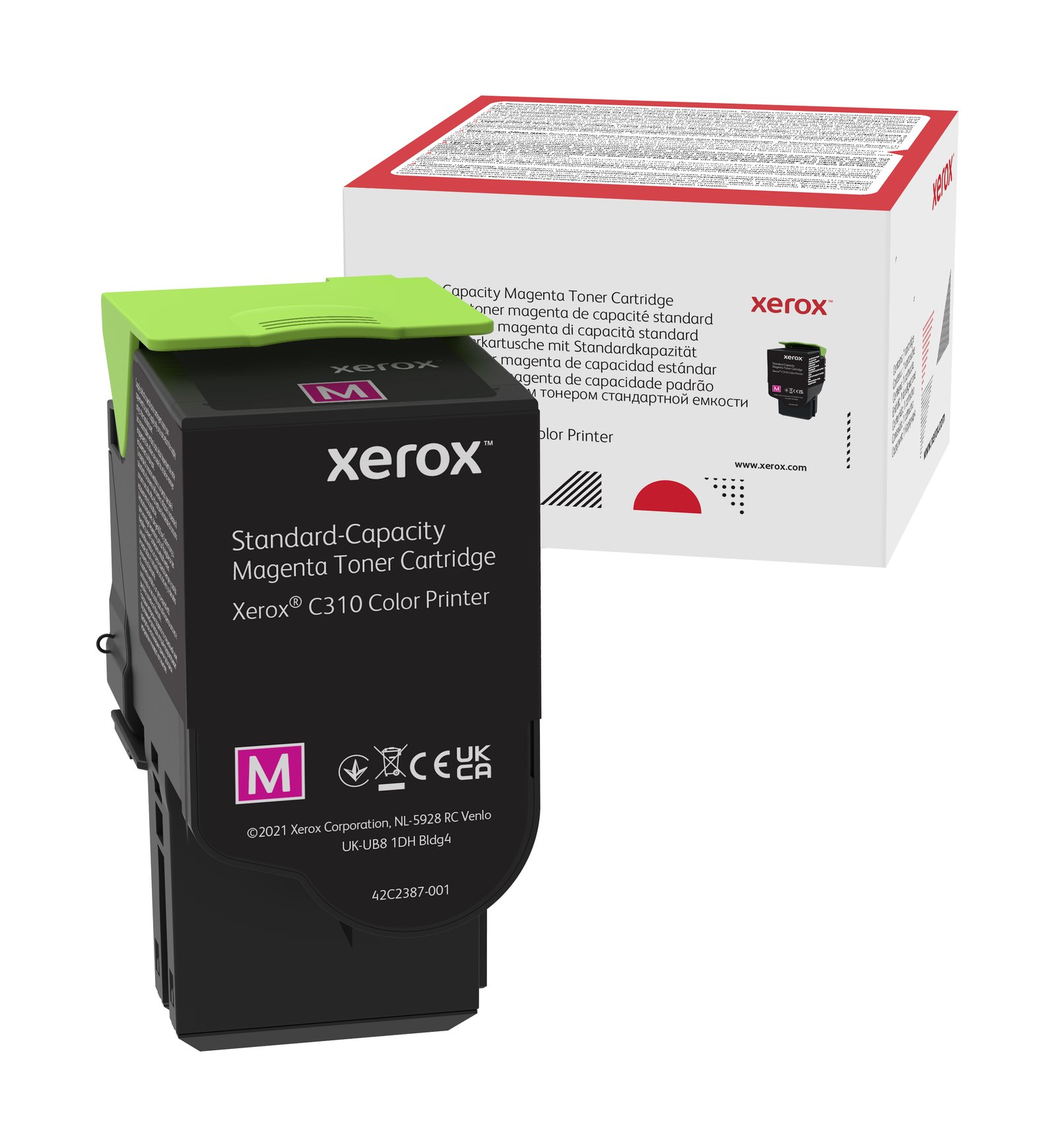 Xerox Genuine ® C310 Color Printer/C315 Multifunction Printer Magenta Standard capacity Toner XER-006R04358