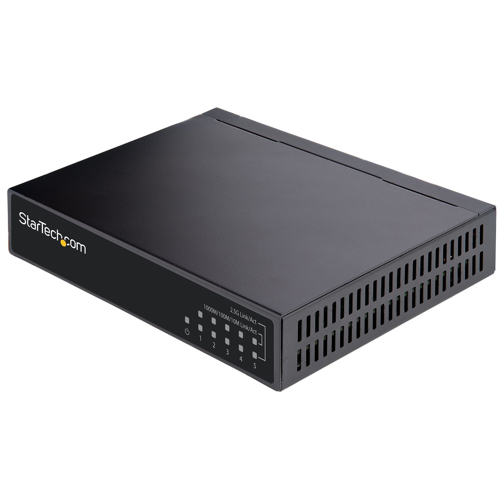 StarTech.com Unmanaged 2.5G Switch - 5 Port Gigabit - 2.5GBASE-T Ethernet - Splitter - Din Rail or STA-DS52000