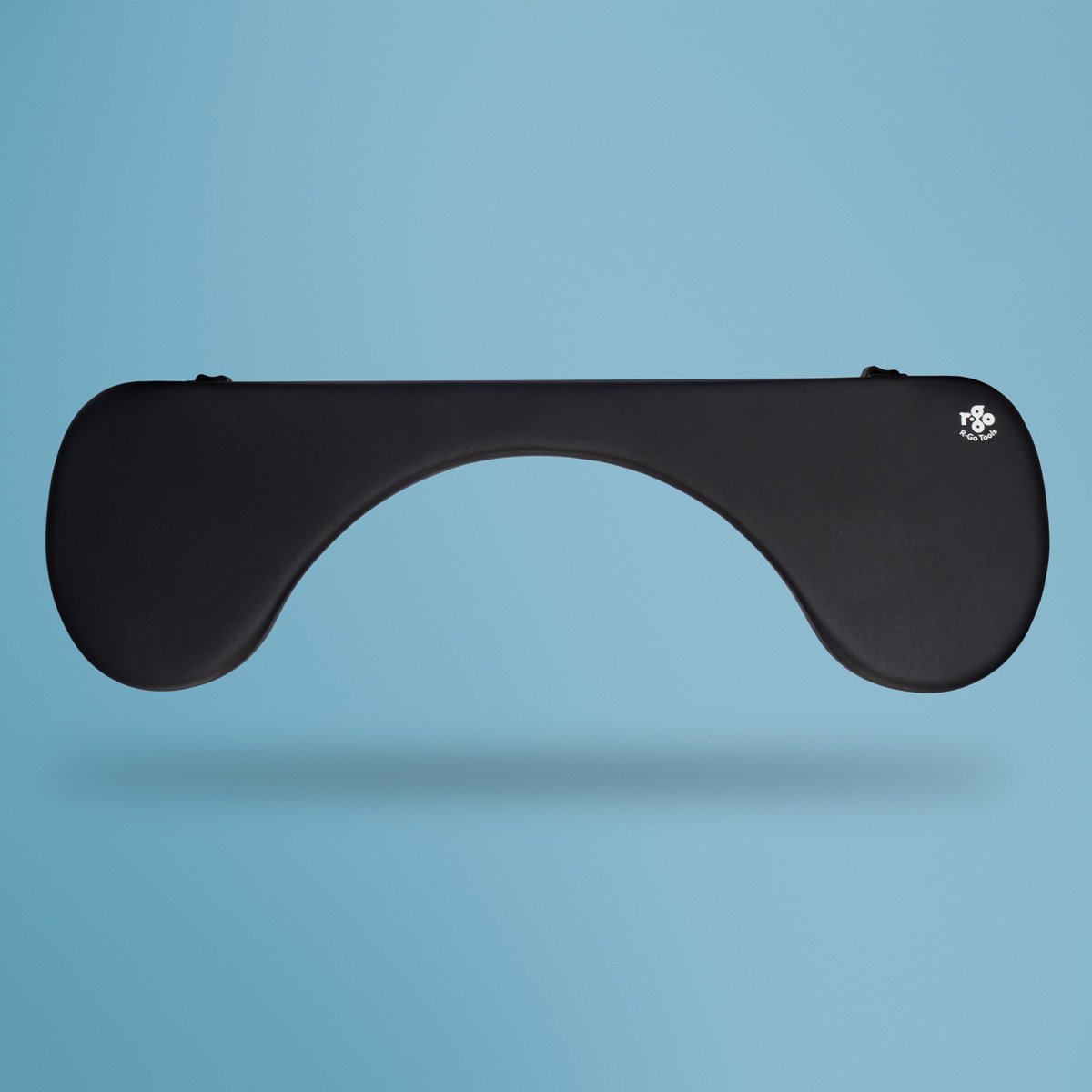 R-Go Tools Armrest ergonomic, symmetrical, with abdominal cutout, soft foam, black PII-RGOCOUSWDBL