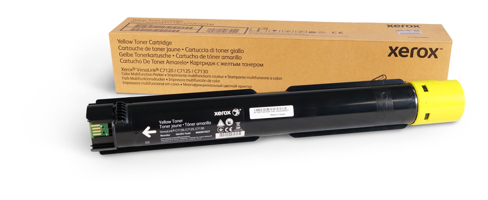 Xerox 006R01827 toner cartridge 1 pc(s) Original Yellow XER-006R01827