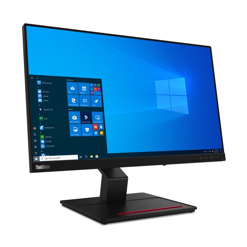 Lenovo ThinkVision T24t-20 computer monitor 60.5 cm (23.8") 1920 x 1080 pixels Full HD LED 62C5GAR1US