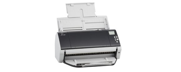 RICOH PFU Fujitsu FI-7480 ADF + Manual feed scanner 600 x DPI A3 Black, Grey FUJ-PA03710-B005