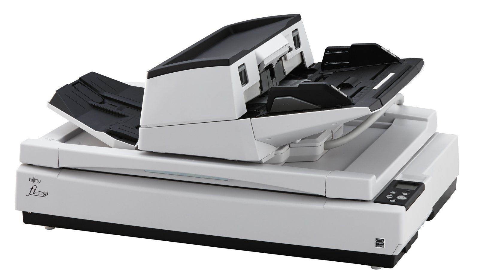 RICOH PFU Fujitsu FI-7700 Flatbed & ADF scanner 600 x DPI A3 Black, White FUJ-PA03740-B005
