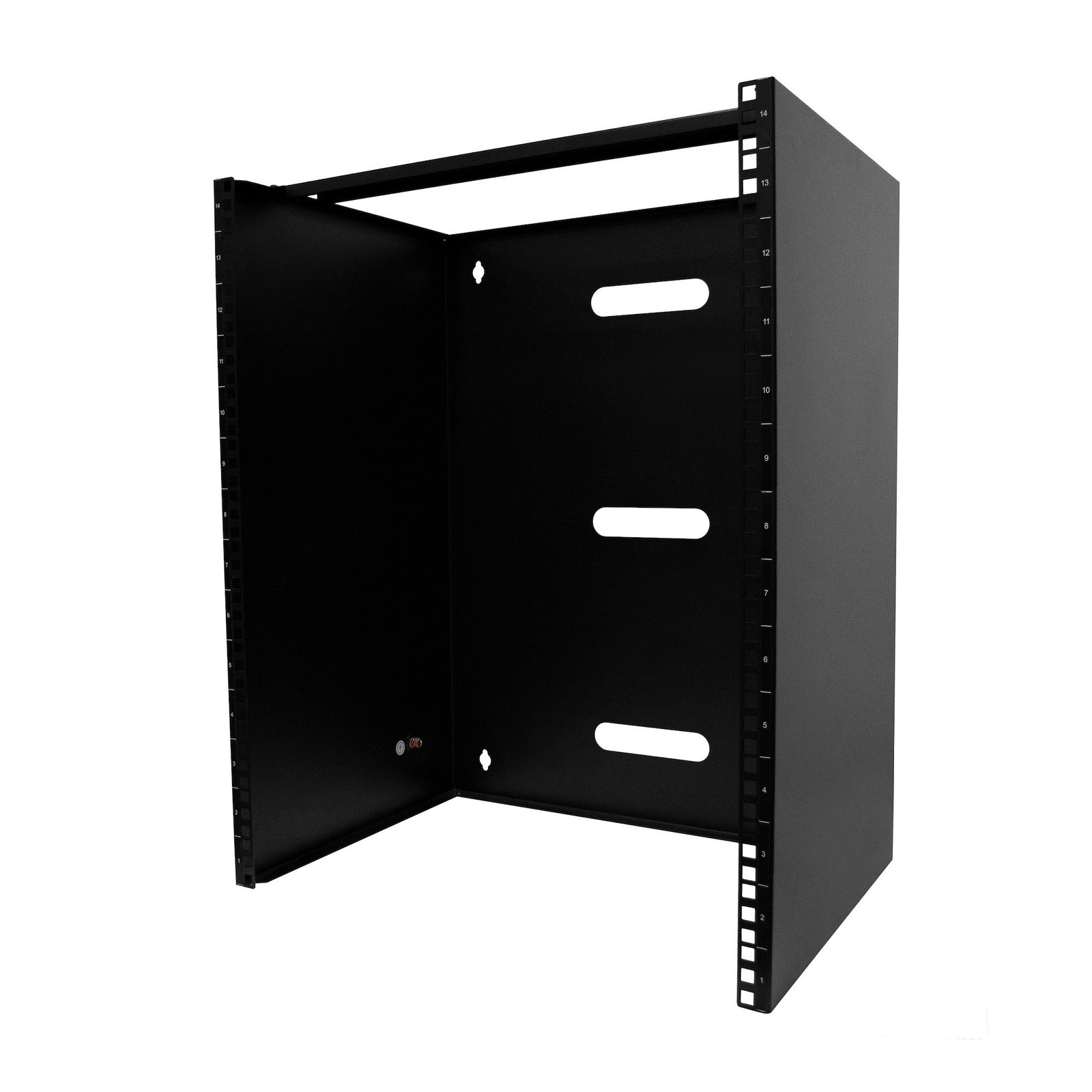 StarTech.com 14U Wall Mount Network Rack - 14" (35.5cm) Deep (Low Profile) - 19" Patch Panel STA-RACK-14U-14-BRACKET
