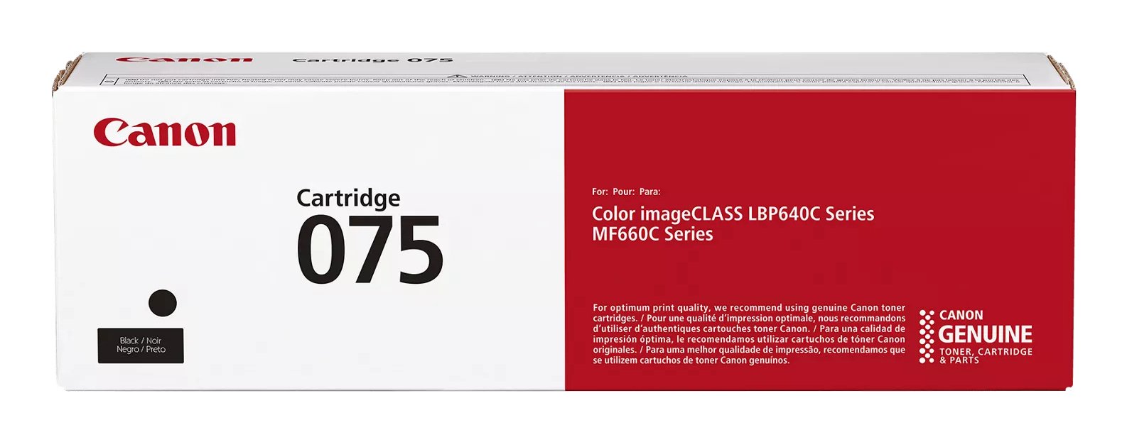 Canon 075 toner cartridge 1 pc(s) Original Black 6365C001