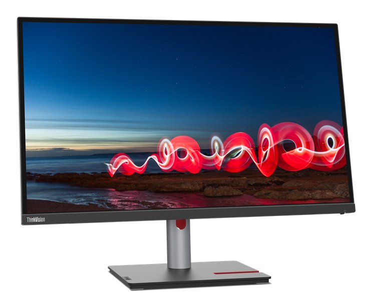 Lenovo T27h-30 computer monitor 68.6 cm (27") 2560 x 1440 pixels Quad HD LED Black 63A3ZAR1US