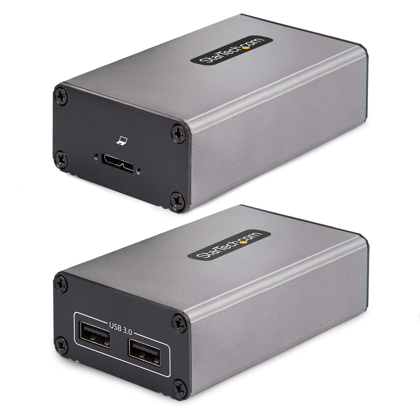 StarTech.com 2-Port USB 3.0 Extender over OM3 Multimode Fiber - LC/LC - 2x 5Gbps USB-A Hub - 350m STA-F35023-USB-EXTENDER