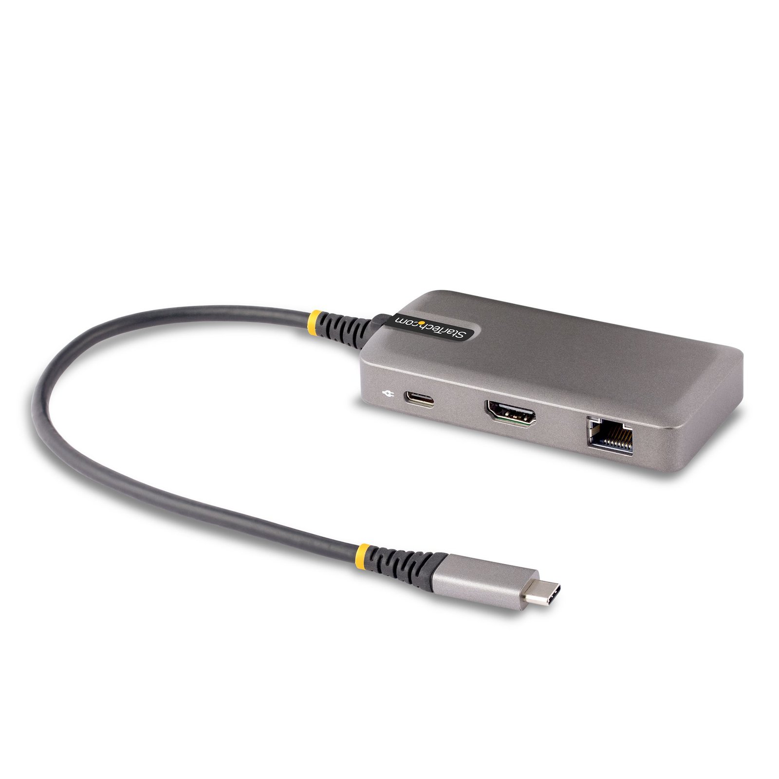 StarTech.com USB-C Multiport Adapter, 4K 60Hz HDMI, HDR - 2-Port 5Gbps USB 3.0 Hub, 100W Power STA-103B-USBC-MULTIPORT