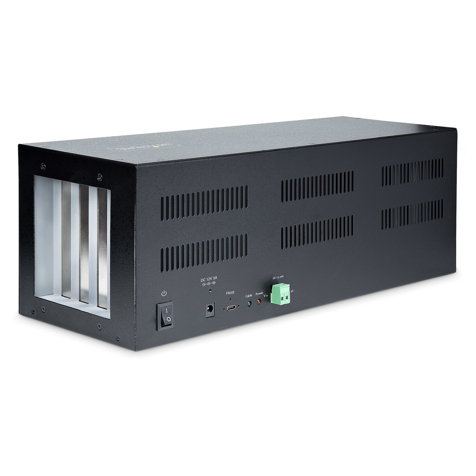 StarTech.com 4-Slot PCIe Expansion Chassis with x2 Host Card, 2.0 - 10Gbps, External Slots for STA-4PCIE-PCIE-ENCLOSURE