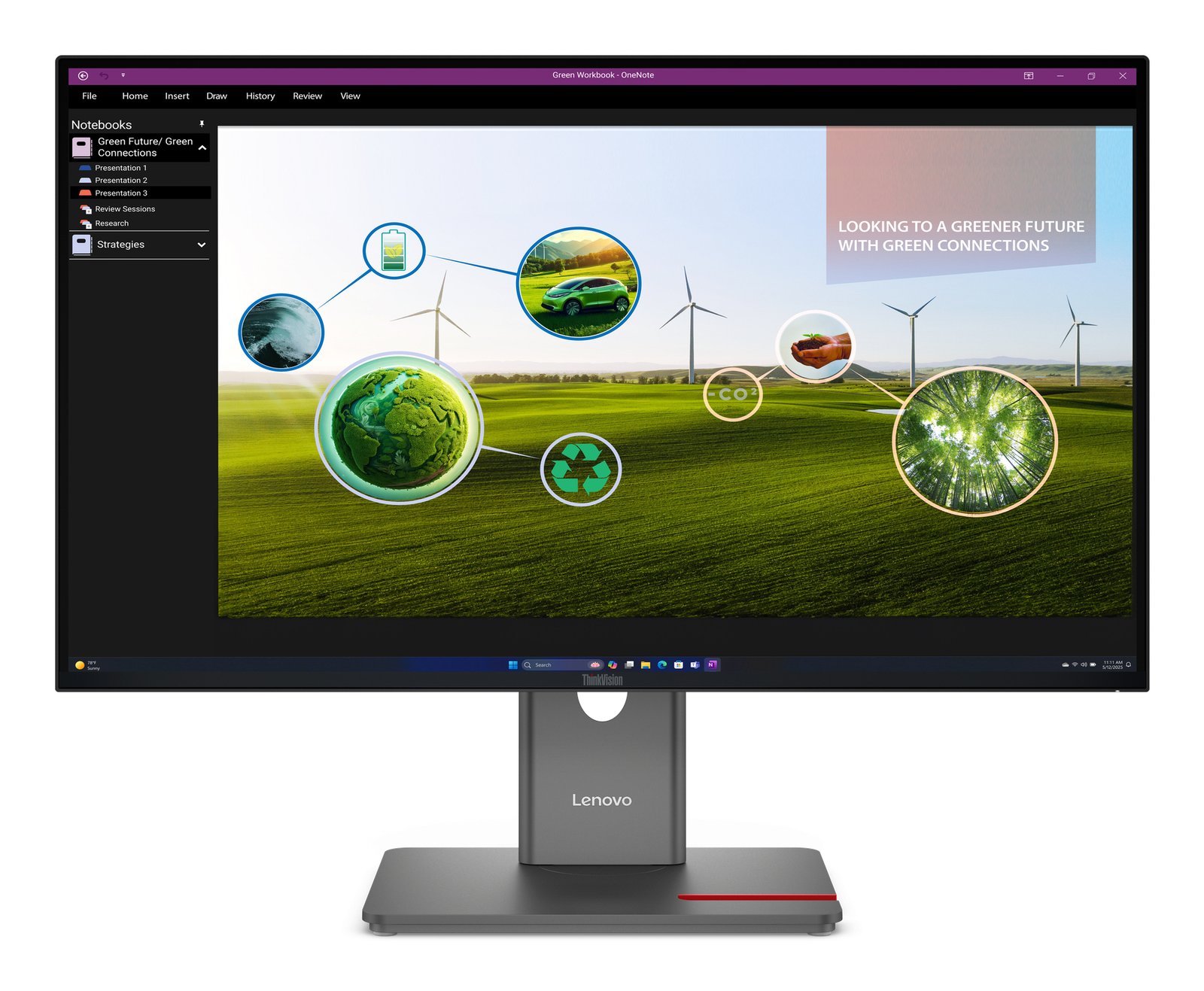 Lenovo ThinkVision P27Q-40 Monitor 64A7GAR6UZ