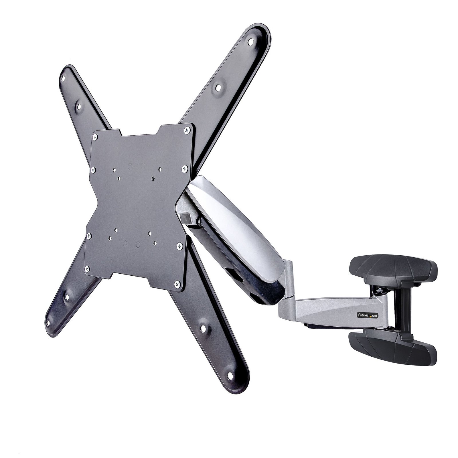 StarTech.com VESA TV Wall Mount, Adjustable Full Motion For 23"-55" Displays, Slim Bracket Supports STA-FHA-TV-WALL-MOUNT