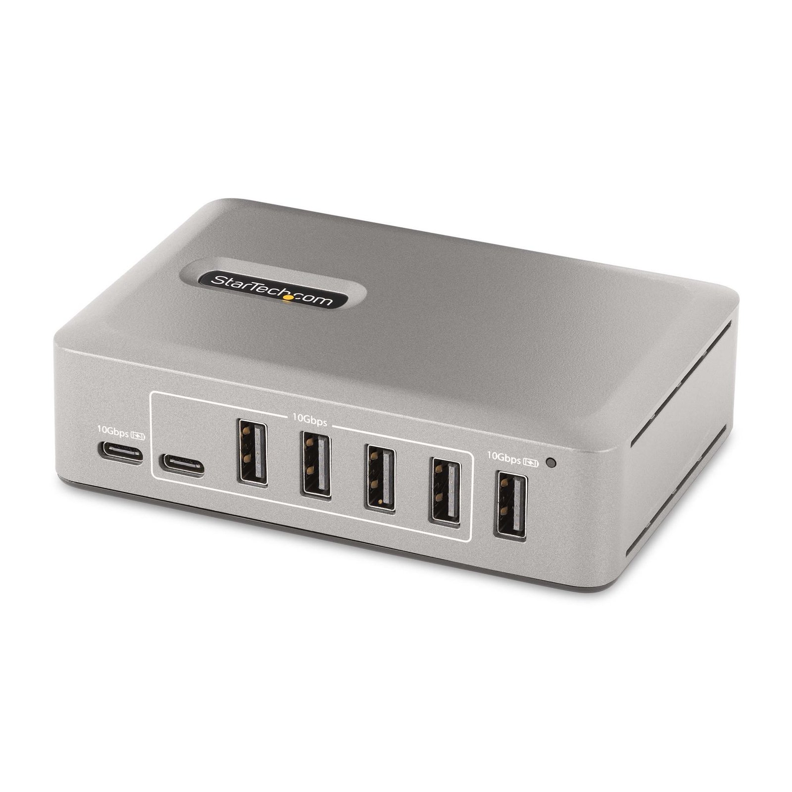 StarTech.com 10-Port USB-C Hub - 8x USB-A/2x - Self-Powered w/65W Power Supply - USB 3.1 10Gbps - STA-10G8A2CS-USB-C-HUB