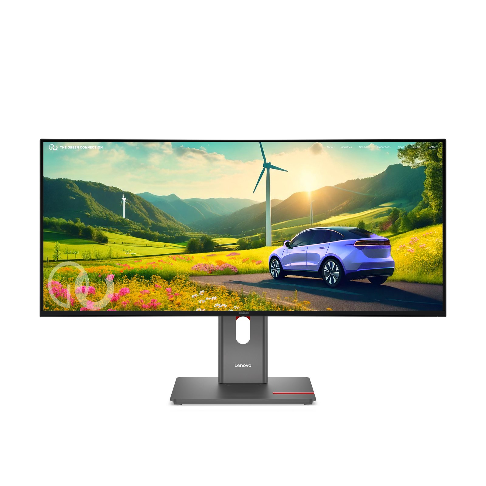 Lenovo ThinkVision P34WD-40 computer monitor 86.4 cm (34") 3440 x 1440 pixels Wide Quad HD LCD 64ADGAR1UZ