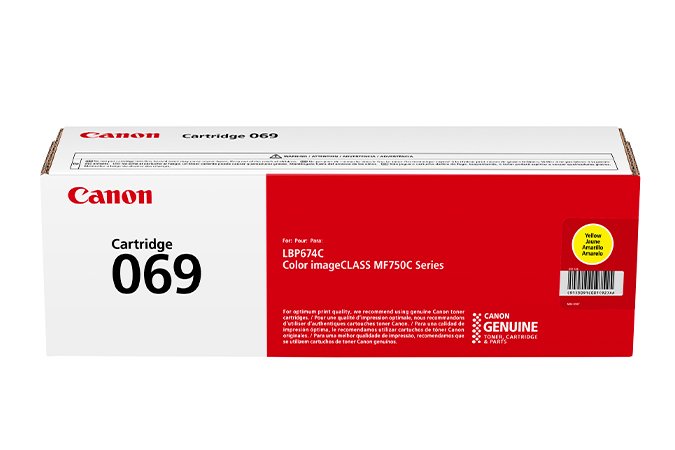CANON INKJET 069 toner cartridge 1 pc(s) Original Yellow CAN-5091C001