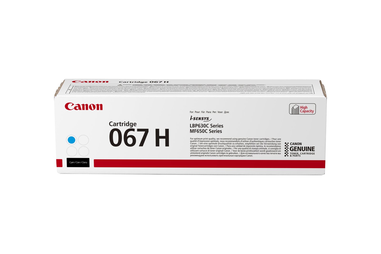 CANON INKJET 067H toner cartridge 1 pc(s) Original Cyan CAN-5105C001