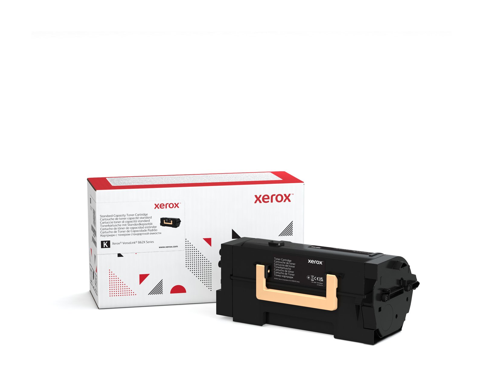 Xerox Genuine ® VersaLink® B620 Printer/B625 Multifunction Printer Black Standard capacity Toner XER-006R04668